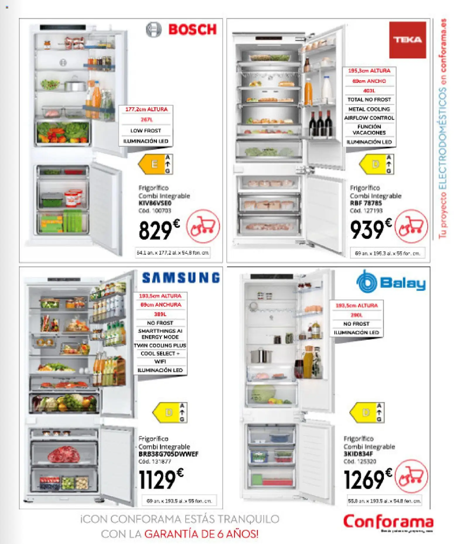 Conforama folleto │ válido desde el 16.04.2026 | Página: 91 | Productos: Combi, Galette de chaise