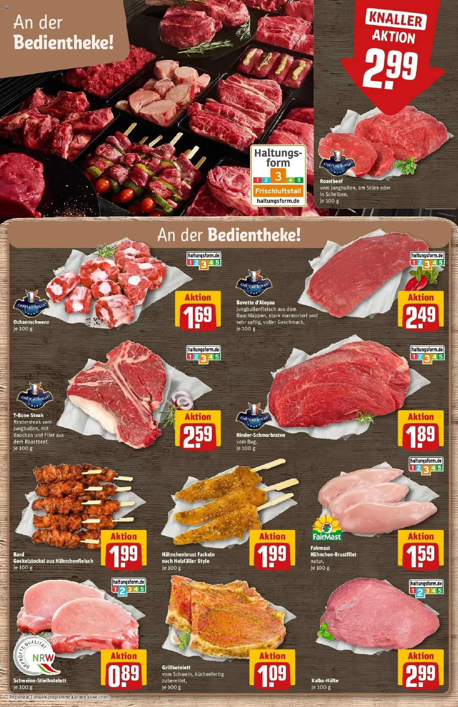 REWE Prospekt ab 24.08.2026 zum Blättern » Angebote | Seite: 8 | Produkte: Roastbeef, Steak, Hahnchenbrust