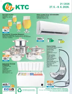 KTC - Katalog tehnike i posuđa - Pregled kataloga iz trgovine KTC, vrijedi od 27.05.2026