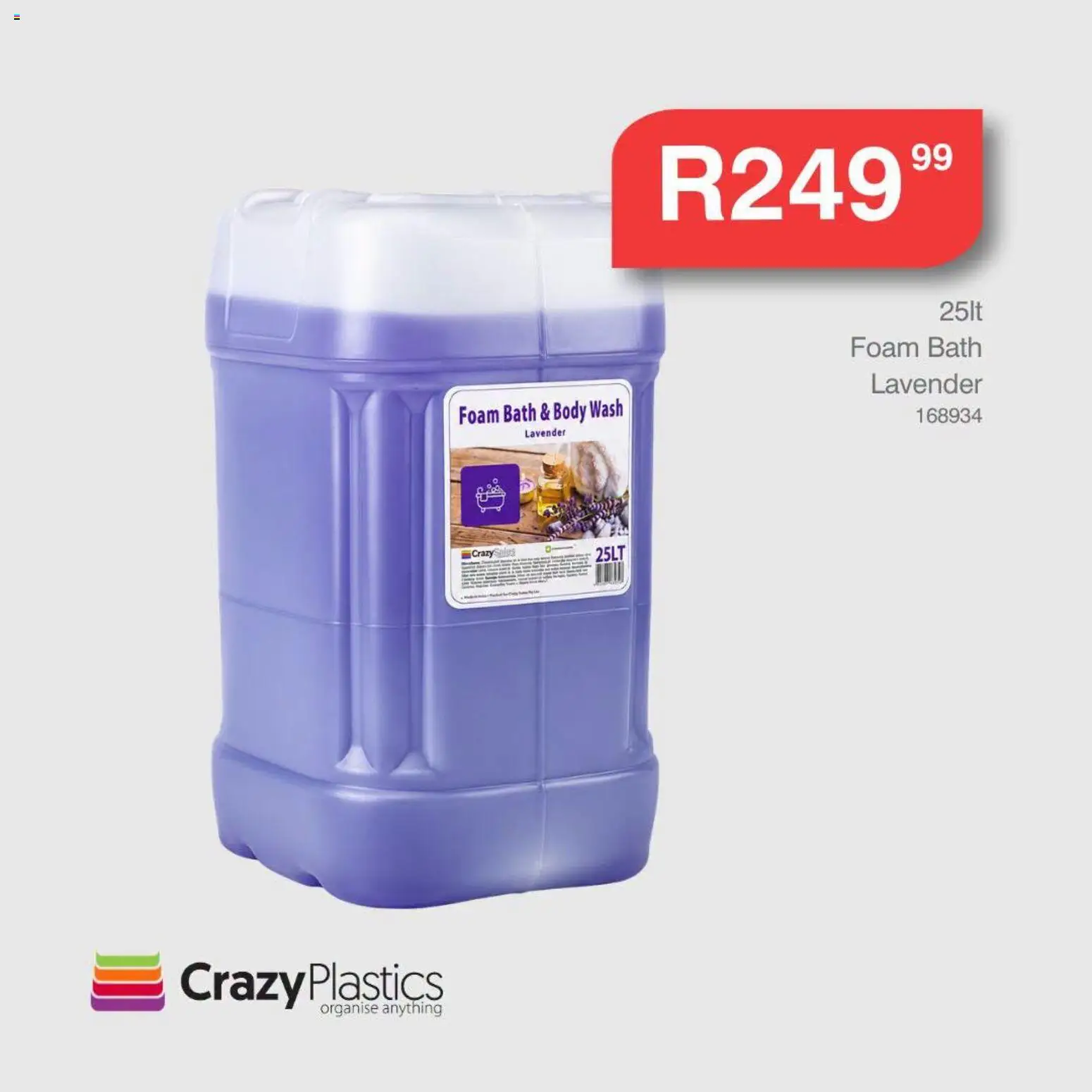 New Crazy Plastics catalogue – valid from 12/07/2026 | Page: 4 | Products: Bath, Foam, Body wash