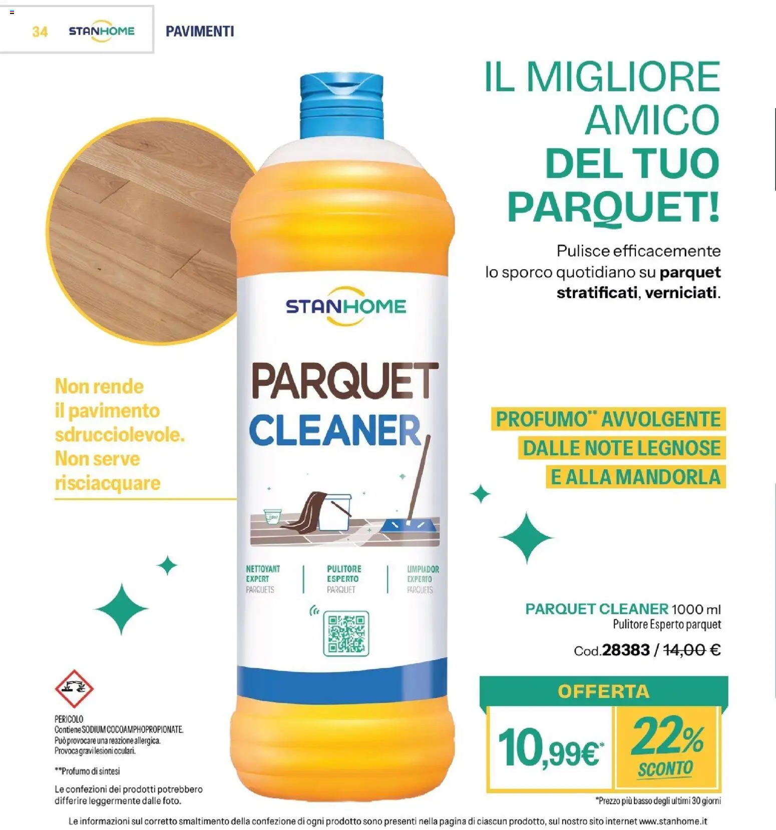 Volantino Stanhome del 29/09/2026 | Pagina: 34 | Prodotti: Panno microfibra, Top, Basso
