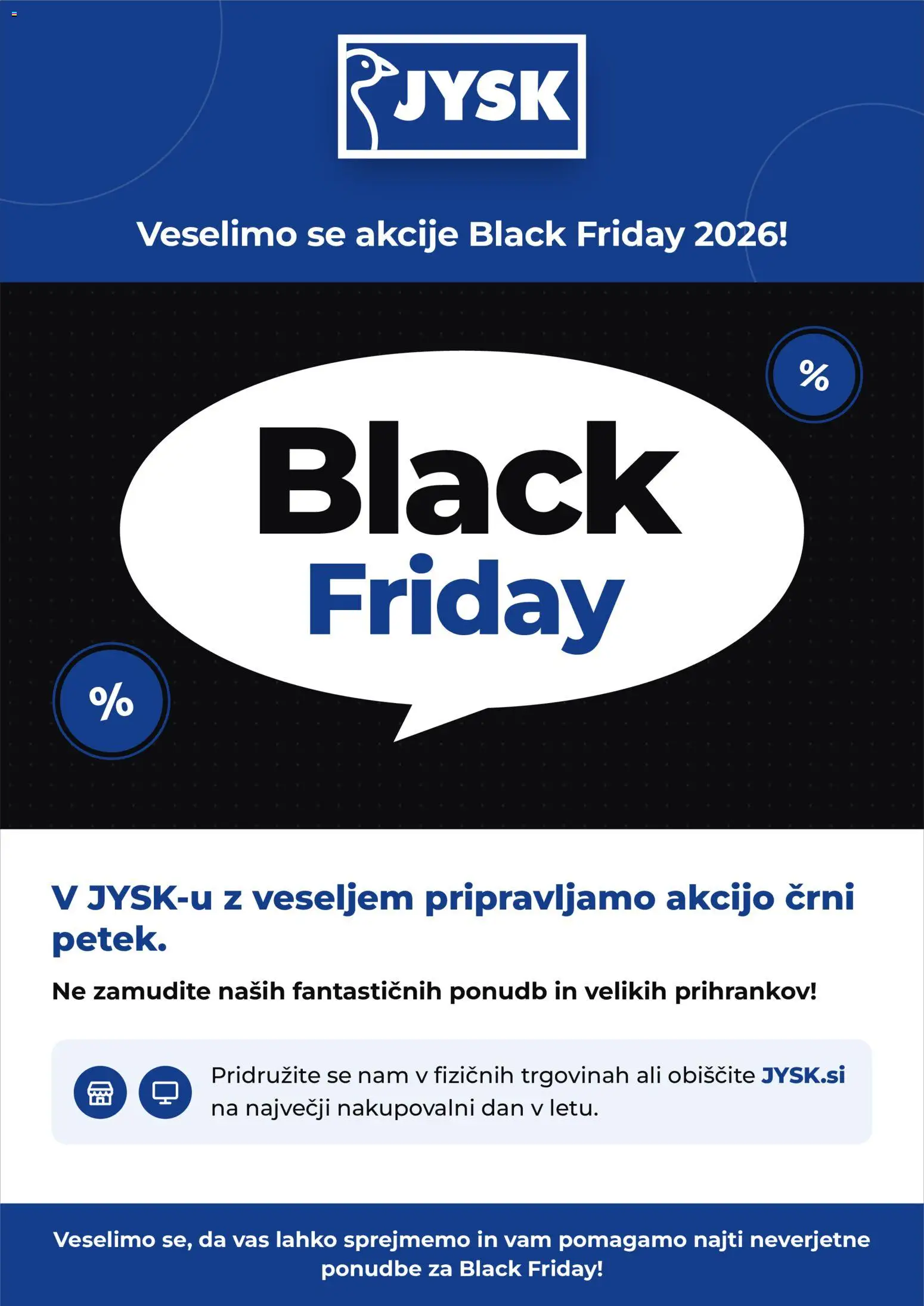 Novi JYSK katalog ponudbe – veljaven od 26.10.2026 | Stran: 1