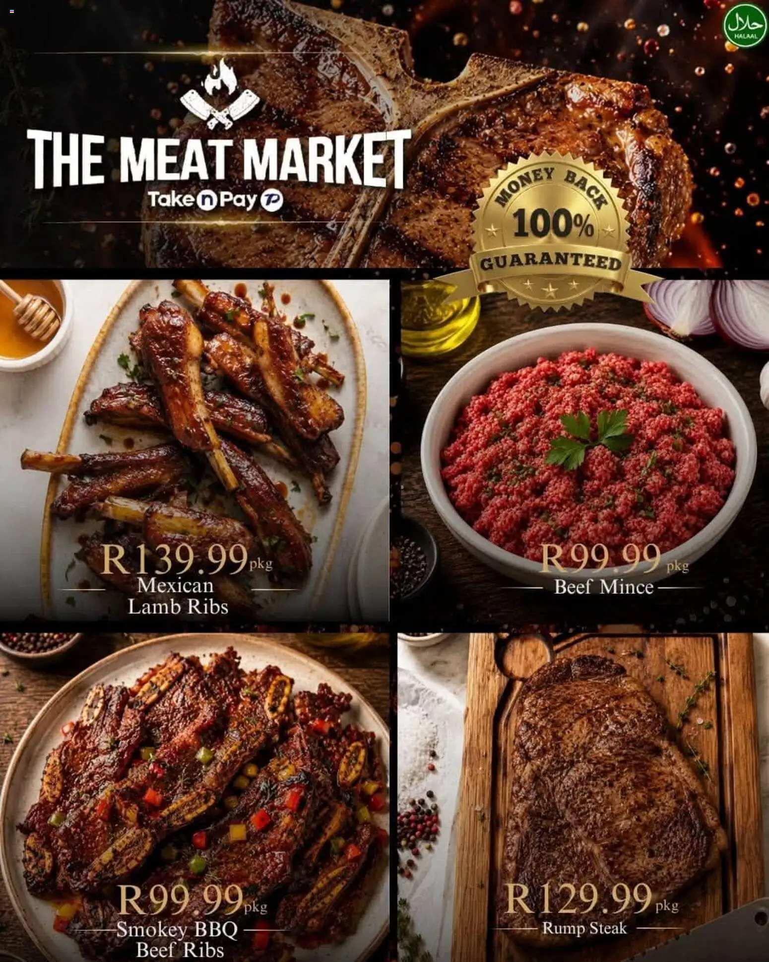 New Take n Pay catalogue – valid from 24/07/2026 | Page: 34 | Products: Steak, Ribs, Beef