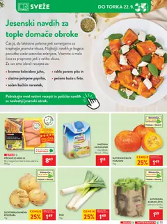 Spar katalog akcije – veljaven od 16.09.2026 | Stran: 4 | Izdelki: Med, Kos, Piscancje meso, Smetana