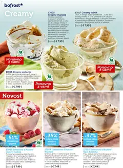 Bofrost katalog akcije – veljaven od 04.03.2026 | Stran: 18 | Izdelki: Karamele, Piskoti, Sladoled