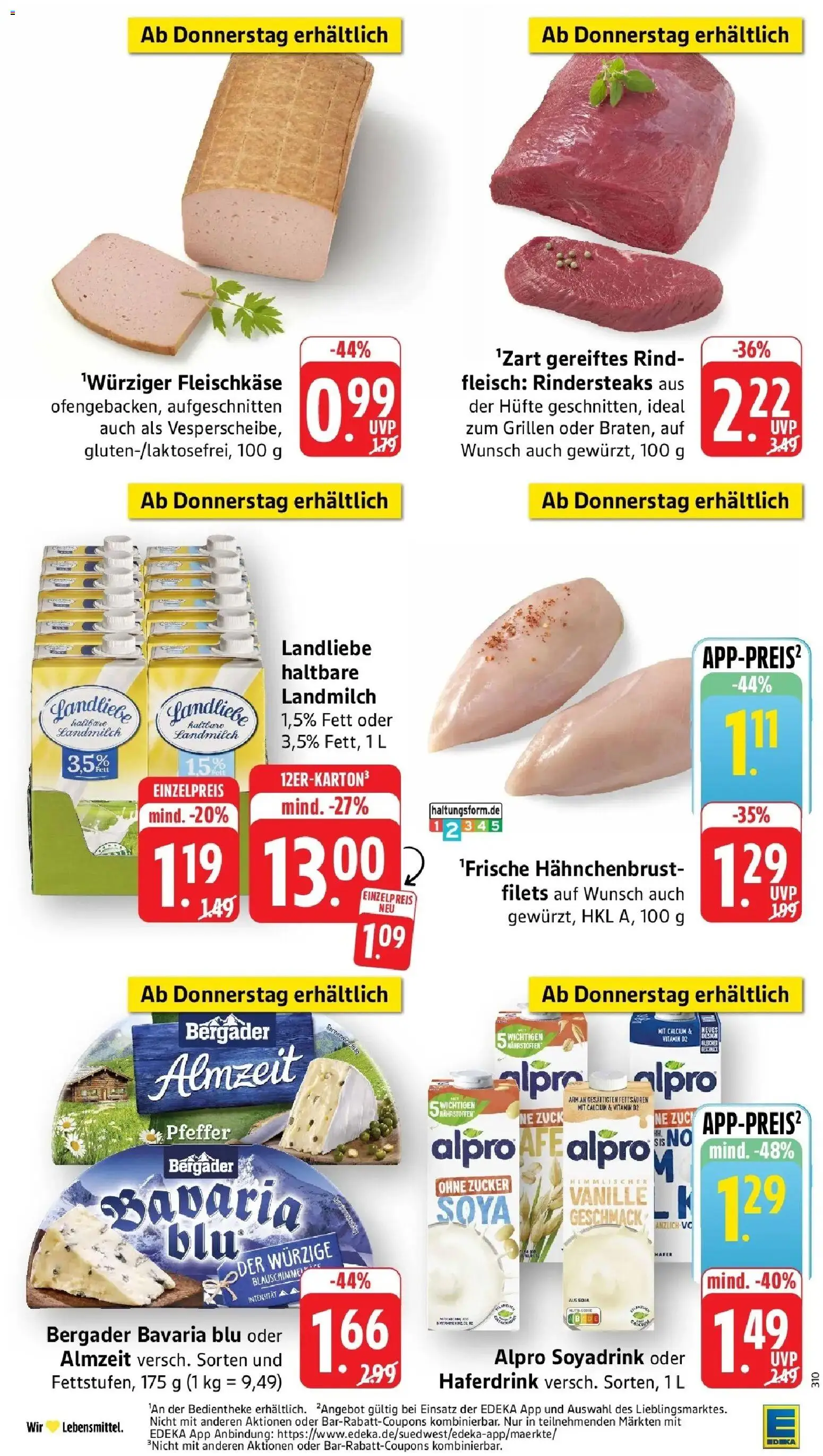 Edeka Prospekt Göppingen-Ursenwang (ab 14.09.2026) » Angebote Online | Seite: 48 | Produkte: Haferdrink, Vanille, Pfeffer, Hahnchenbrust