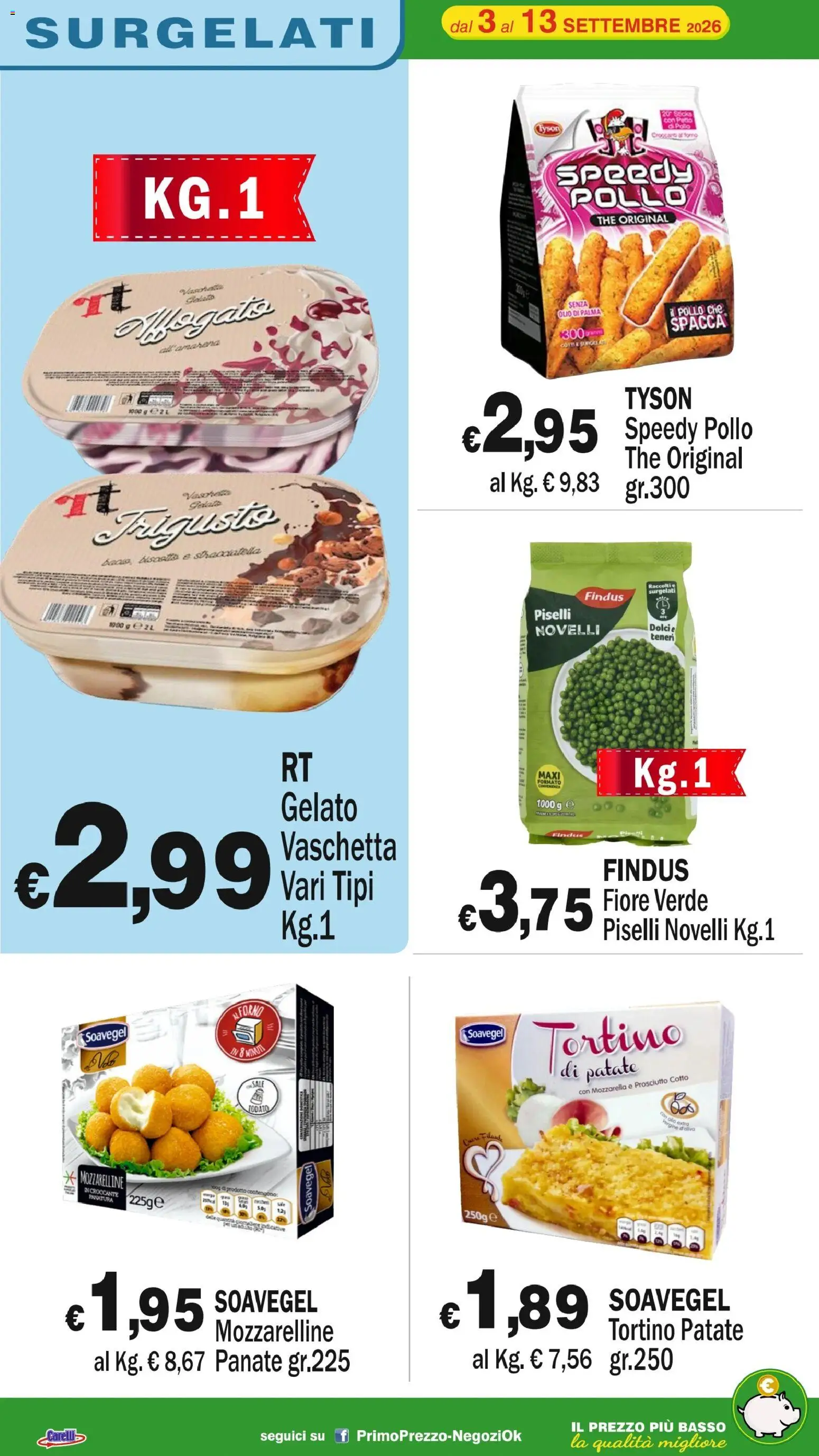 Volantino Primo Prezzo del 03/09/2026 | Pagina: 37