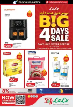 Preview of Lulu Hypermarket - Big 4 Days Sale - Dubai & Northern Emirates valid from 1 Oct, 2026