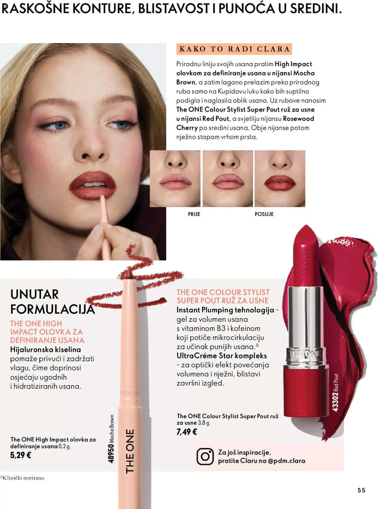 Oriflame katalog | vrijedi od 18.11.2026 | Stranica: 55 | Proizvodi: Ruž