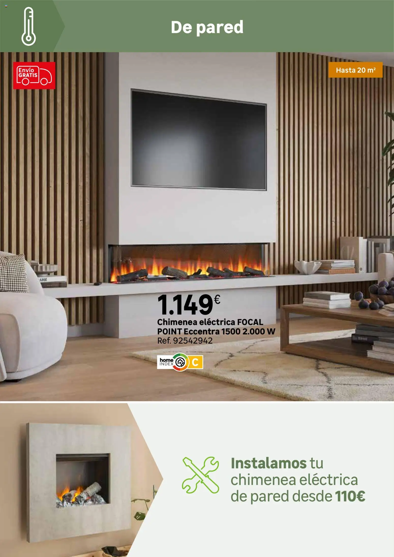 Leroy Merlin Calor en casa y mucho ahorro │ válido desde el 20/10/2026 | Página: 74