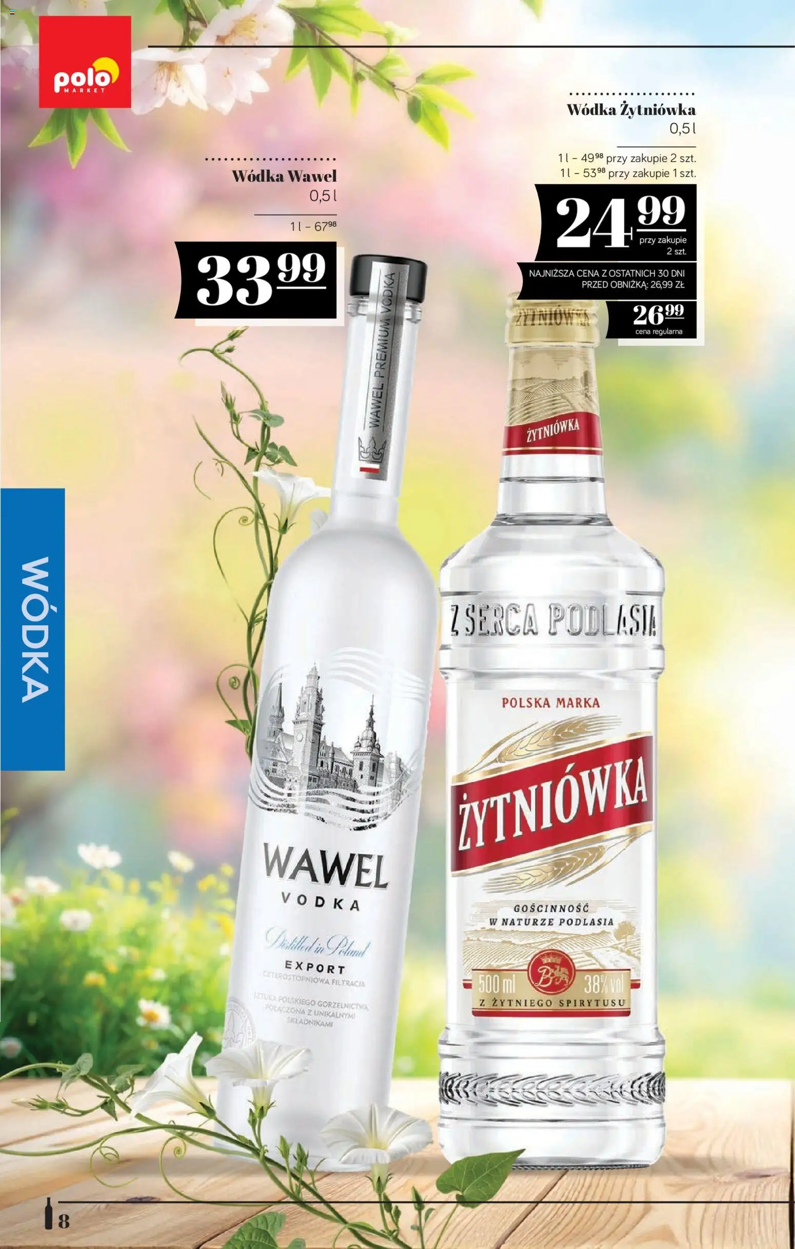 POLOmarket katalog - Alkoholi od 21.05.2026 | Strona: 8 | Produkty: Vodka, Wódka