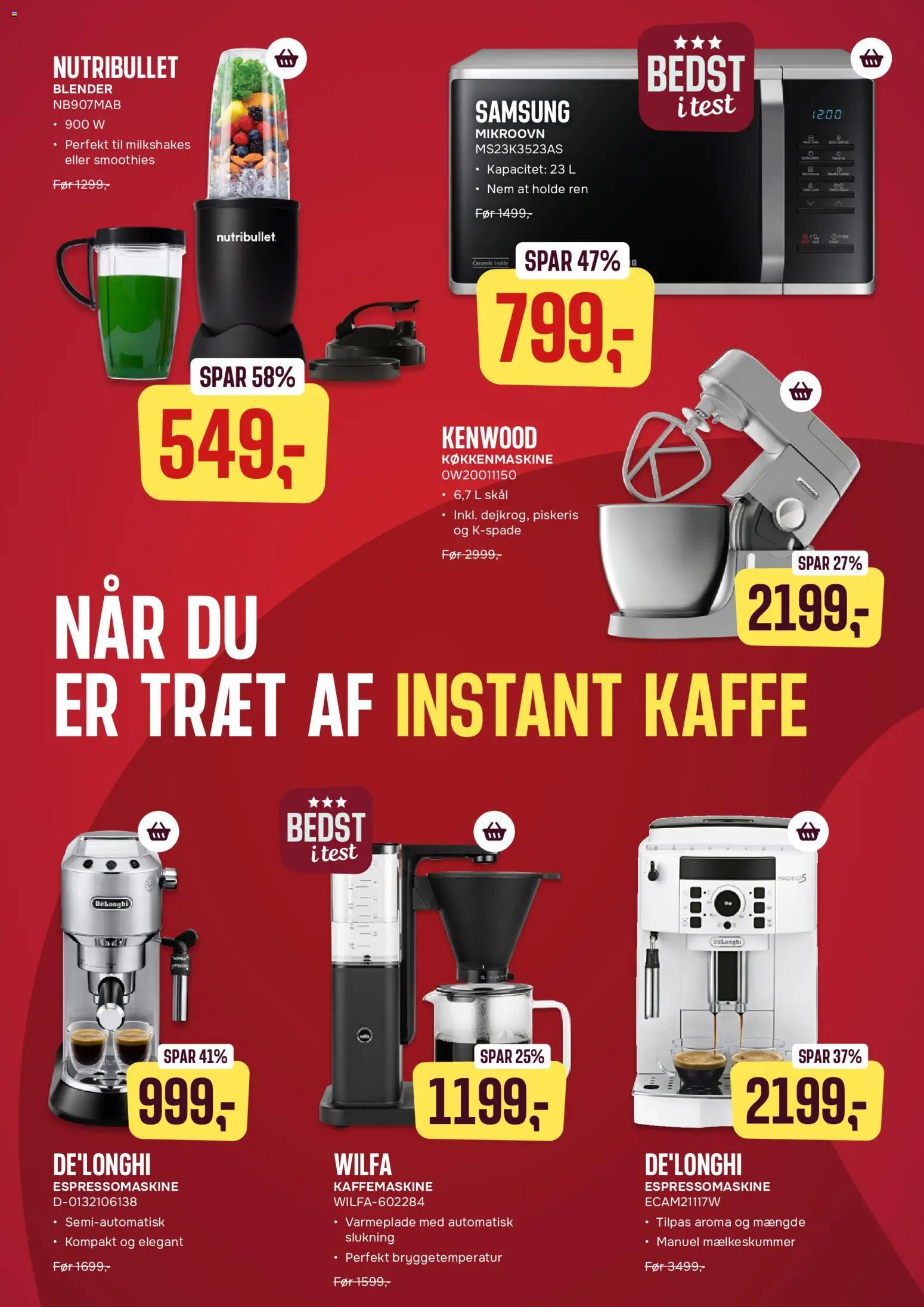 Skousen tilbudsavis – gyldig fra 18.05.2026 | Side: 7 | Produkter: Kaffe, Piskeris, Kaffemaskine, Instant Kaffe
