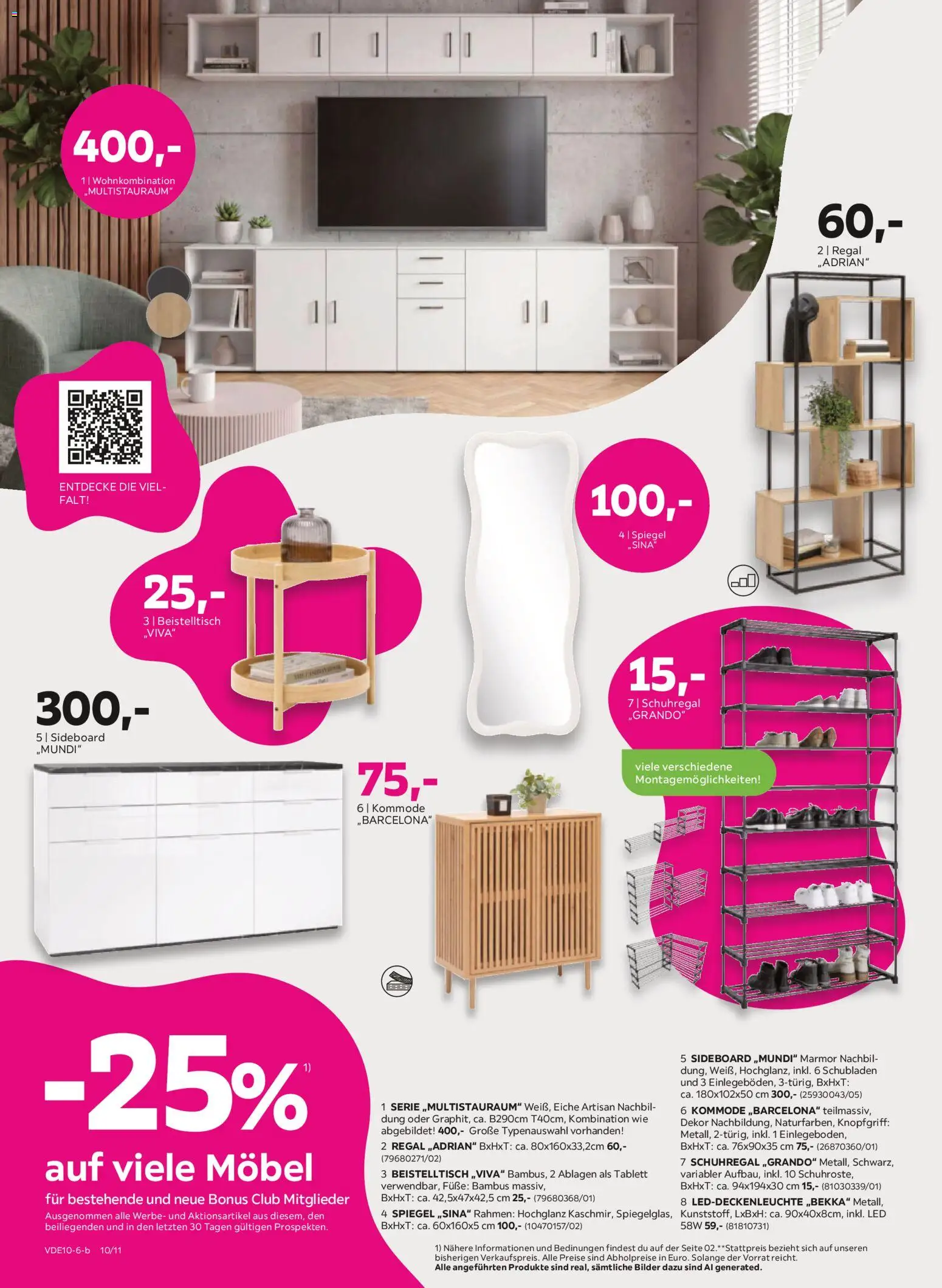 Mömax Prospekt – gültig ab 05.10.2026 | Seite: 10 | Produkte: Sideboard, Beistelltisch, Regal, Bilder