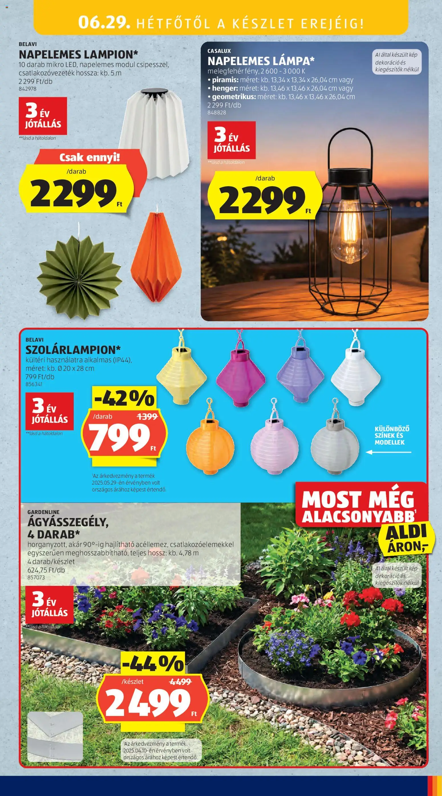 Aldi akciós ujság - amely érvényes a következő dátumtól: 25.06.2026 | Oldal: 17