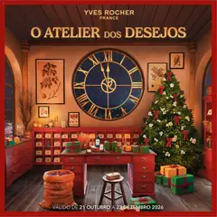 Pré-visualização Yves Rocher Catálogo de natal válido de 21/10/2026