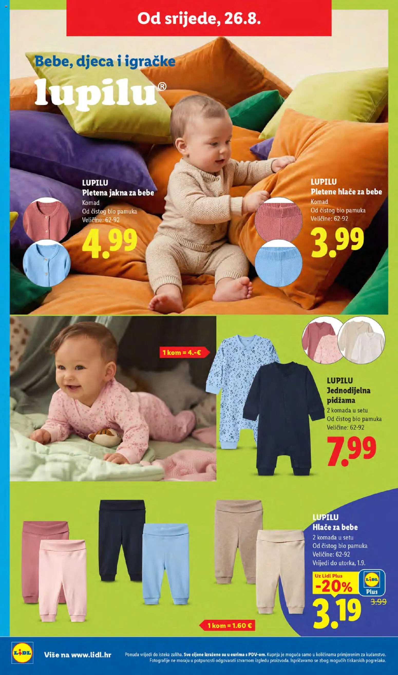 Lidl katalog | vrijedi od 24.08.2026 | Stranica: 34 | Proizvodi: Jakna, Hlače, Pidžama, Igračke