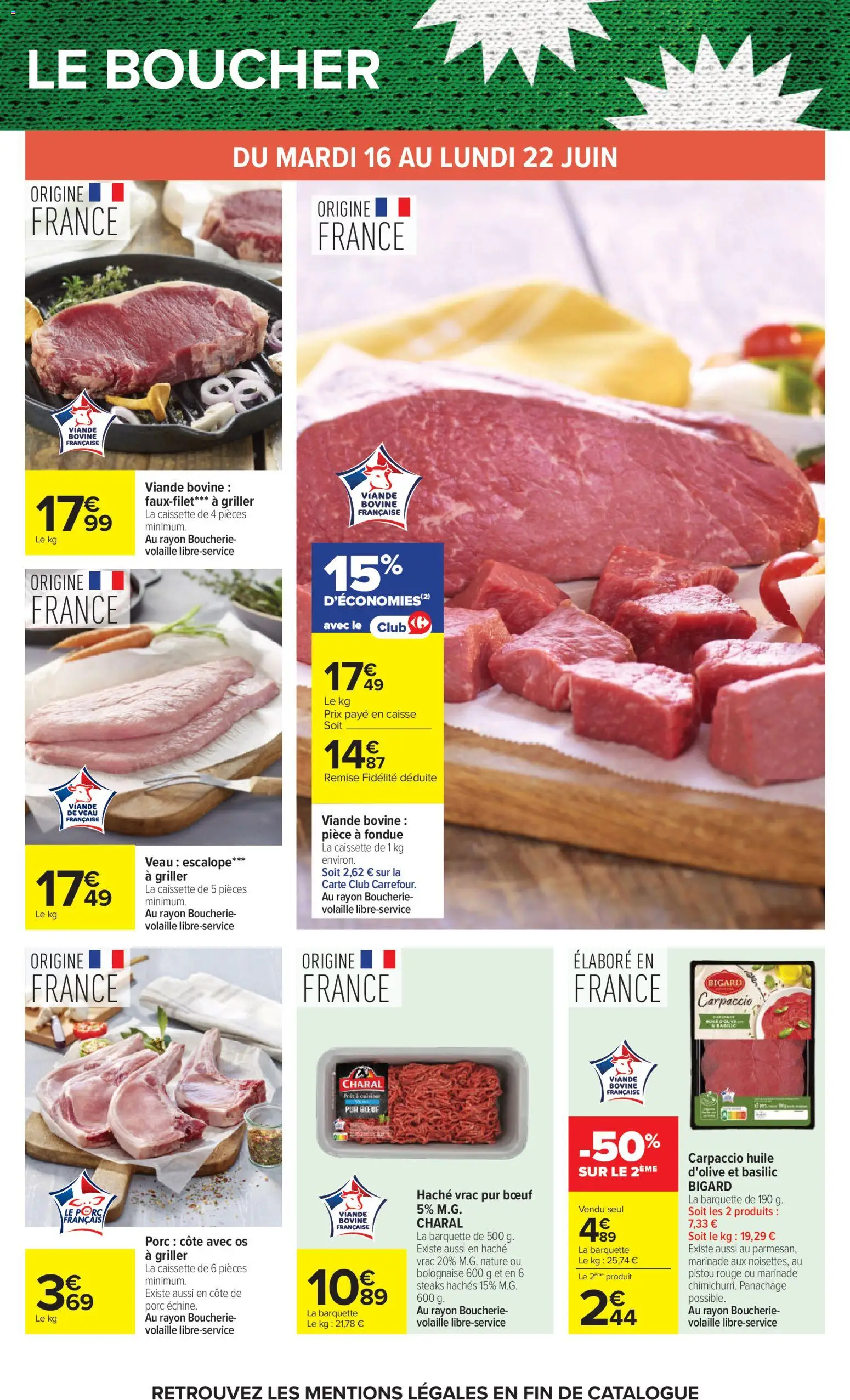 {H1} | Page: 26 | Produits: Volaille, Viande, Porc, Viande bovine