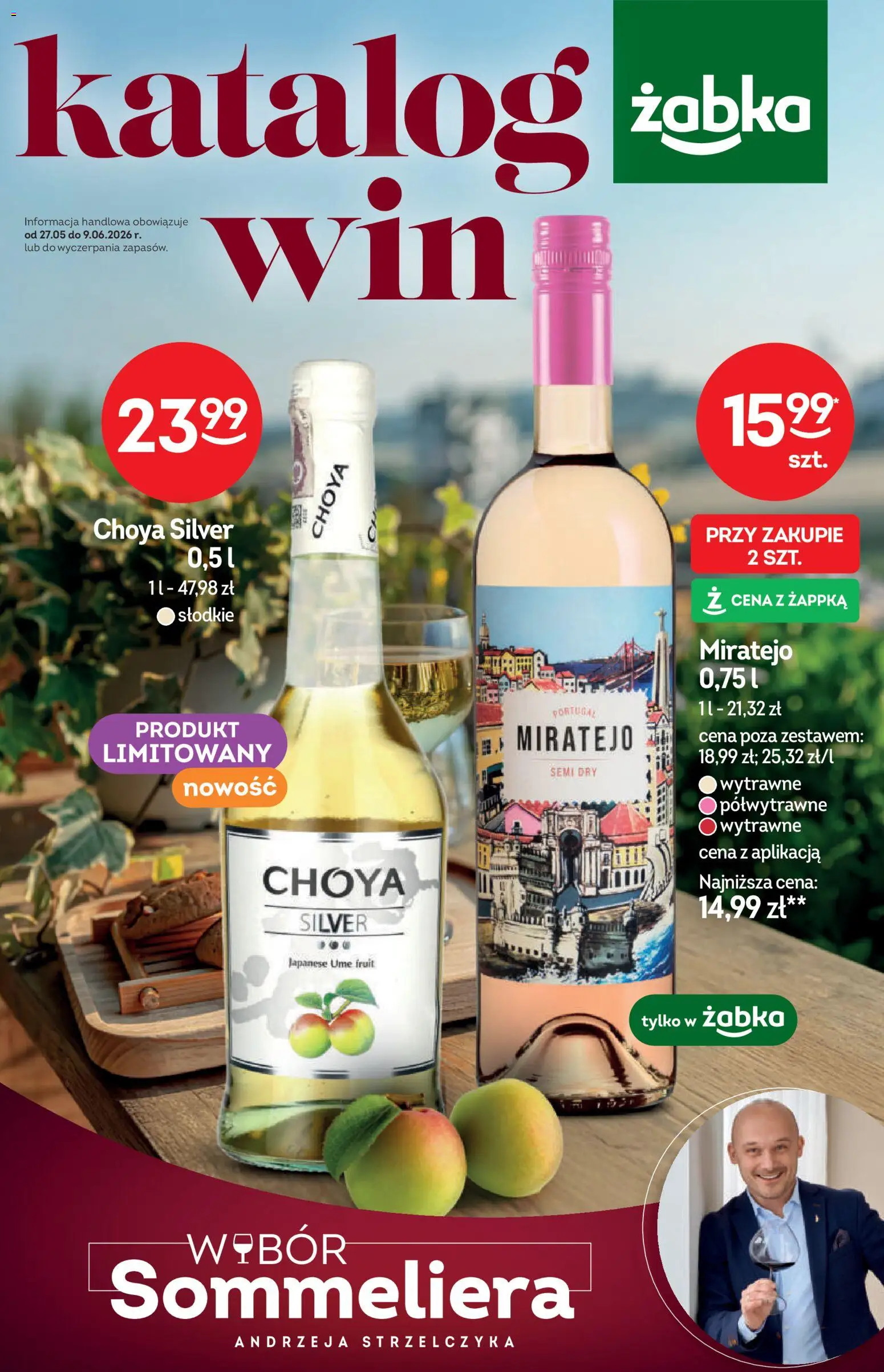 Żabka gazetka - Katalog win od 27.05.2026 | Strona: 1
