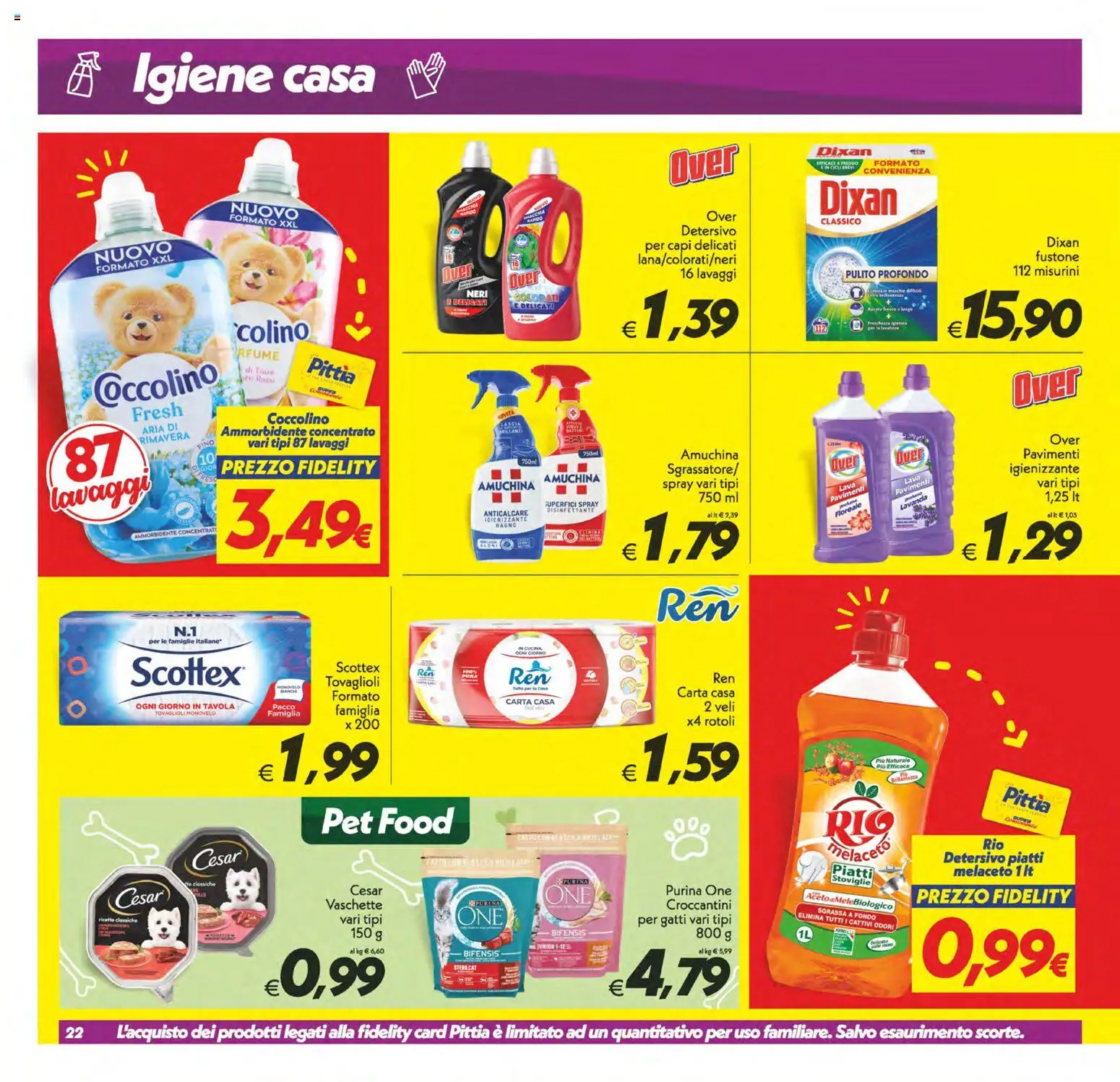 Volantino SuperConveniente del 22/09/2026 | Pagina: 22 | Prodotti: Tè, Lavanda, Bagno, Vaschette