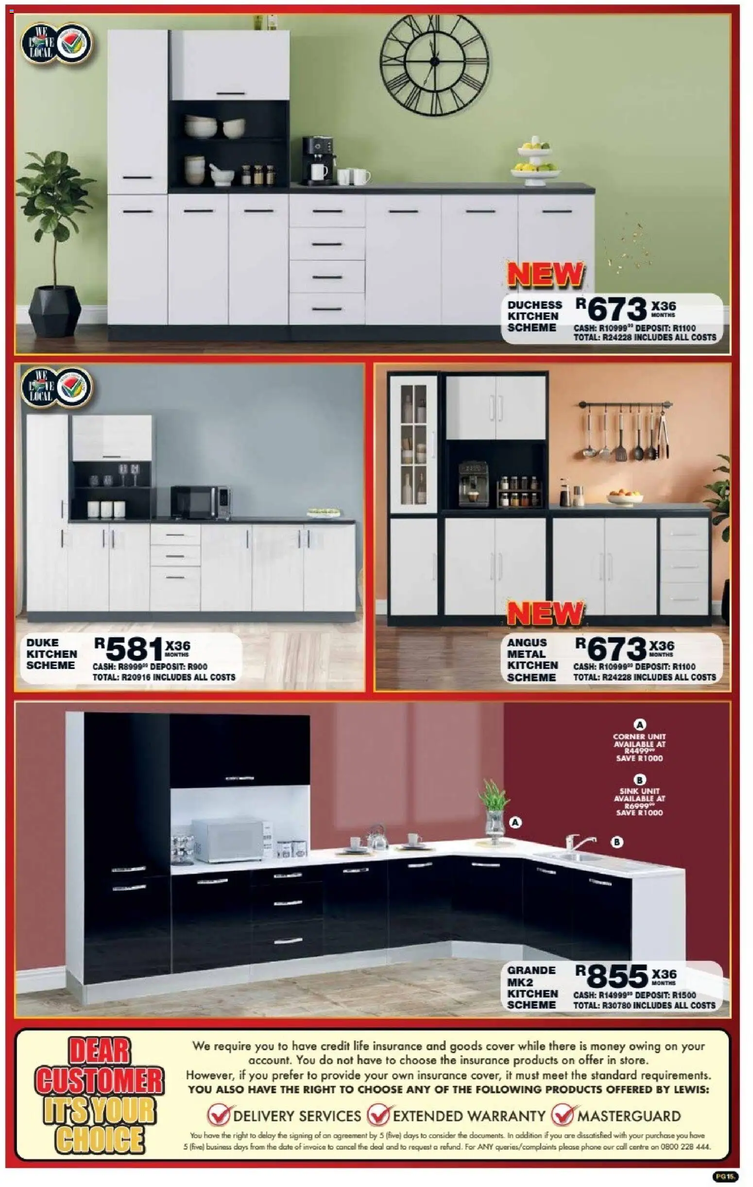 New Lewis Stores catalogue – valid from 05/10/2026 | Page: 15 | Products: Cover, Phone, Sink