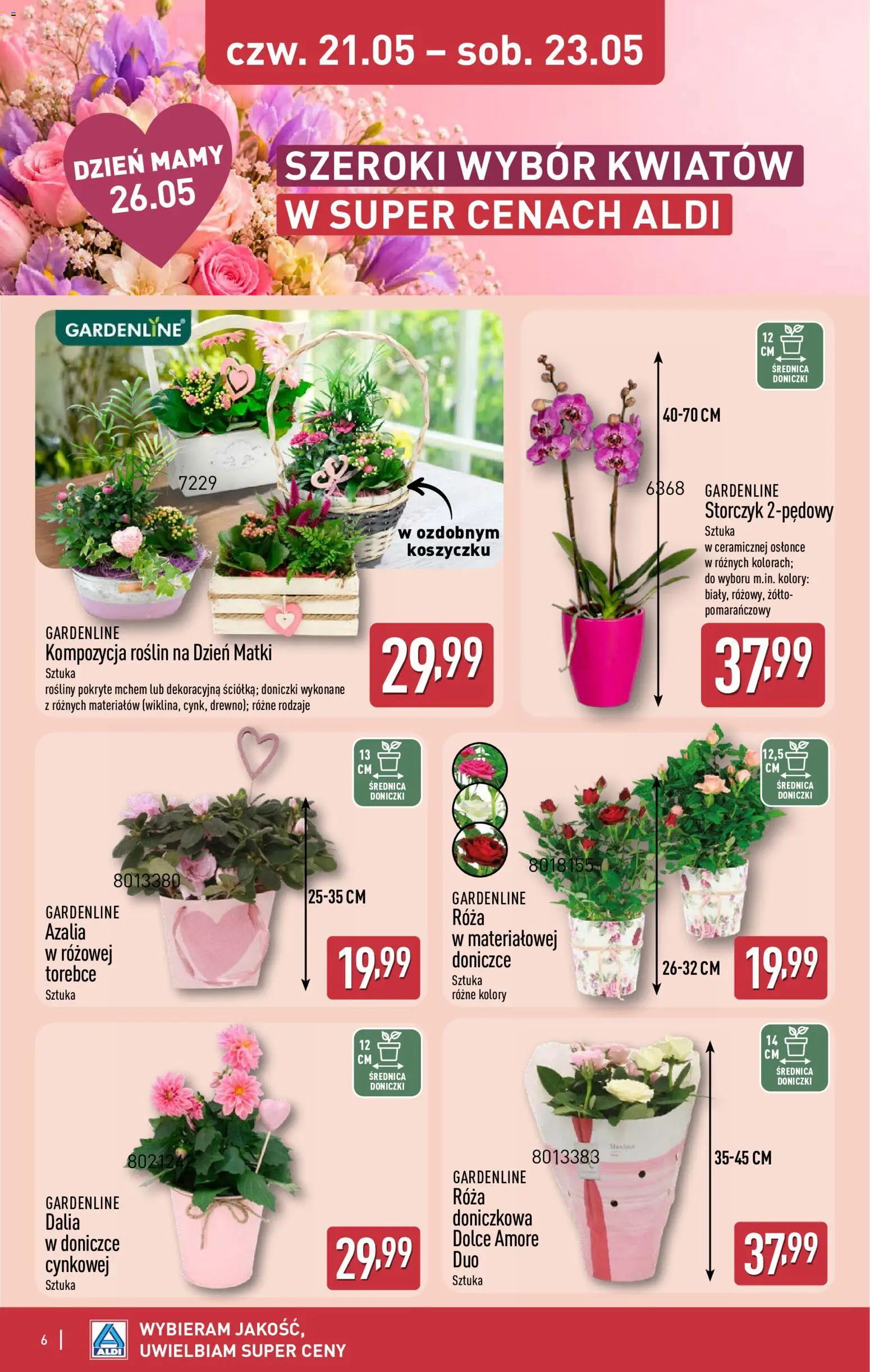 Aldi gazetka - Dzień mamy od 18.05.2026 | Strona: 6