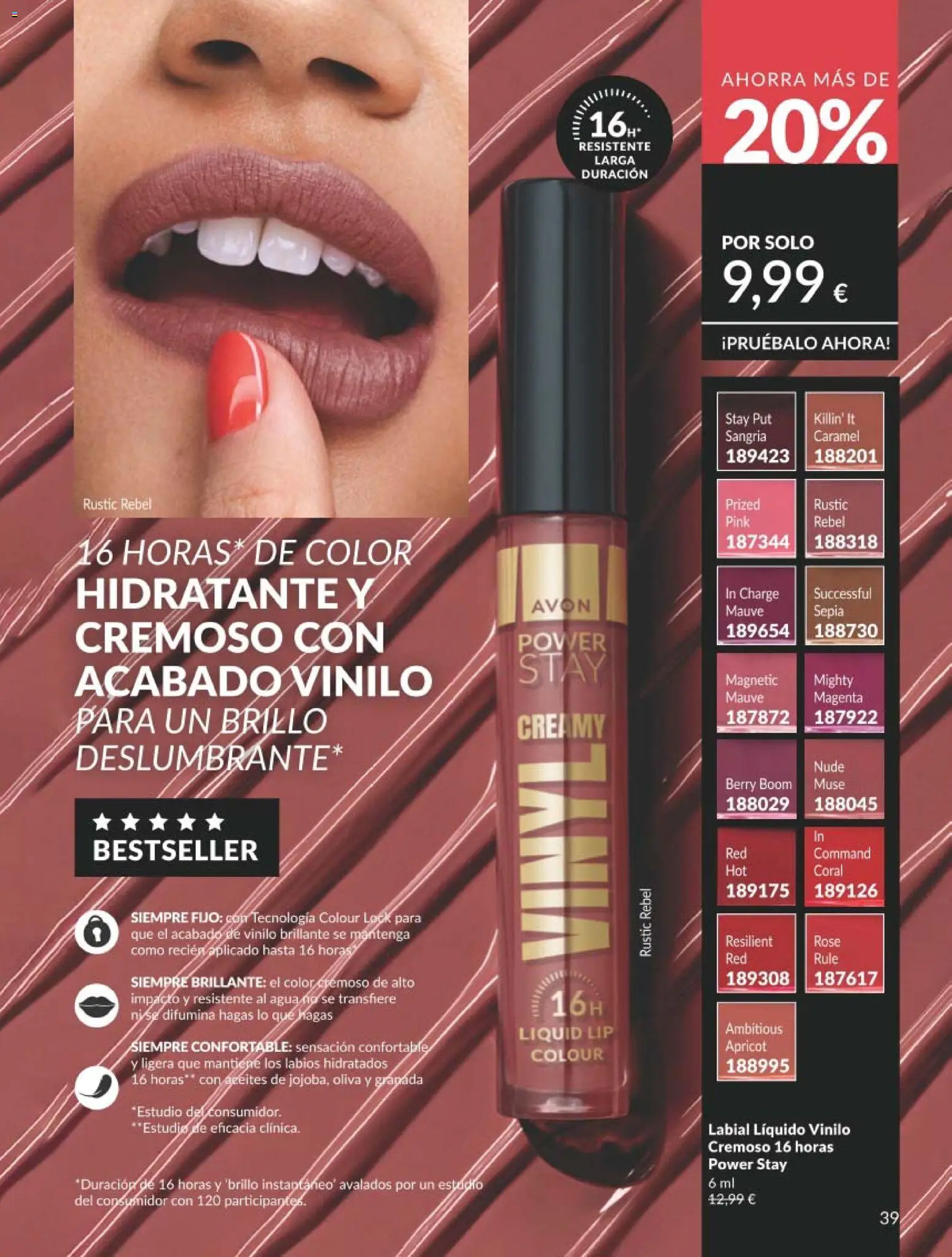 Catálogo AVON campaña 7 │ válido desde el 01/07/2026 | Página: 39