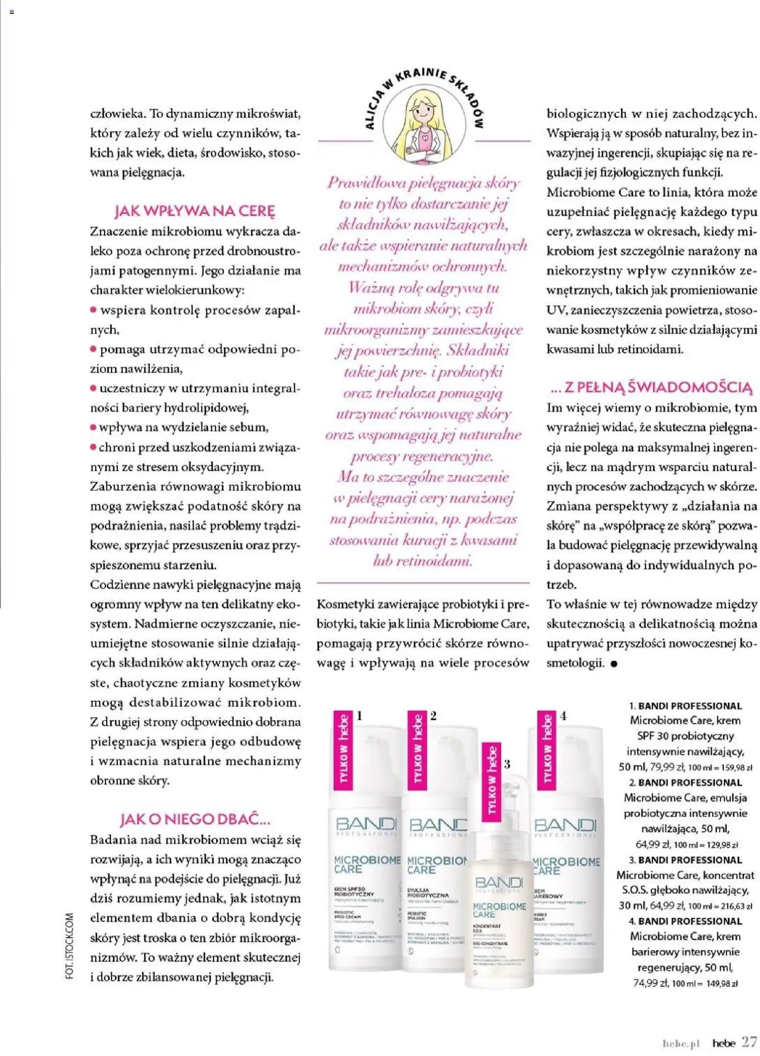 Hebe gazetka - Magazyn od 01.07.2026 | Strona: 27 | Produkty: Kosmetyki, Krem