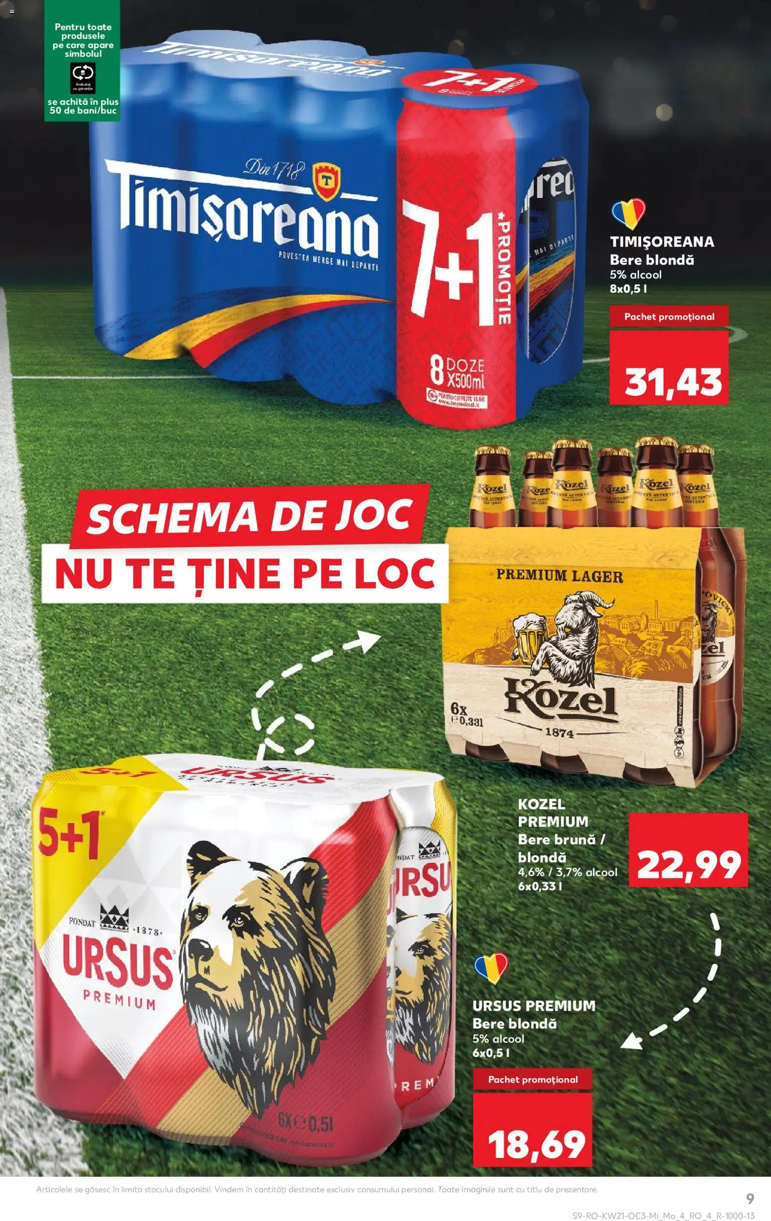 Noul catalog Kaufland – valabil de la 20.05.2026 | Pagină: 9 | Produse: Joc, Bere
