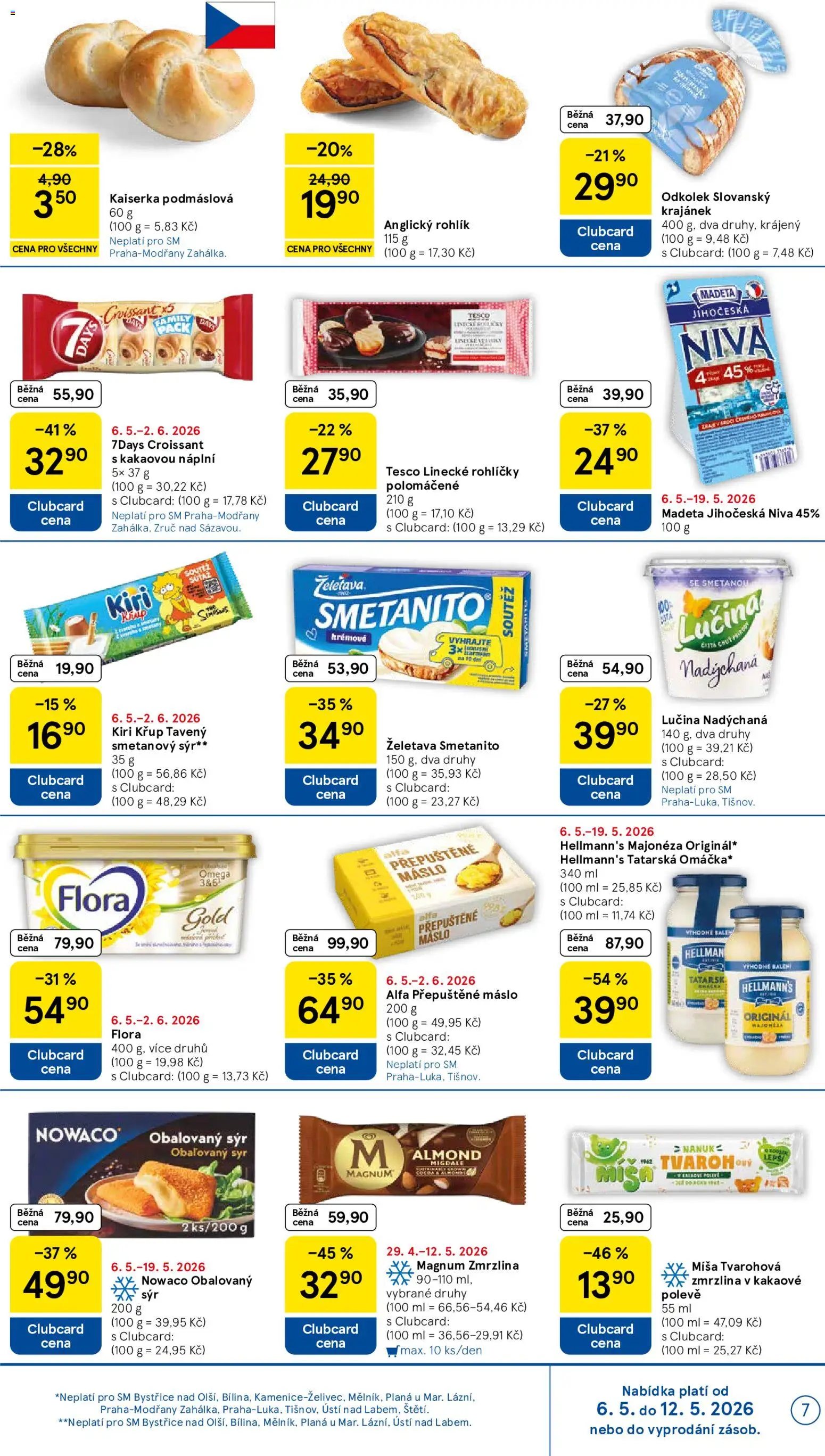 Tesco leták - Supermarket od 06.05.2026 | Strana: 7