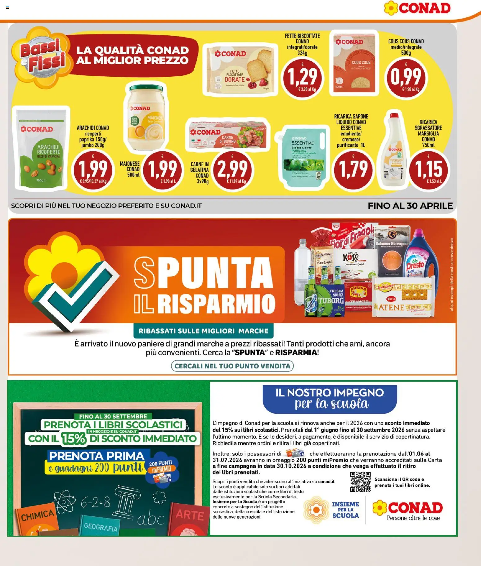 Volantino Conad del 10.06.2026 | Pagina: 5 | Prodotti: Sapone, Salmone, Maionese, Cous cous