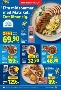 Lidl erbjudanden - Förhandsvisning av reklamblad från butik Lidl aktuell från 15.06.2026 | Sida: 3