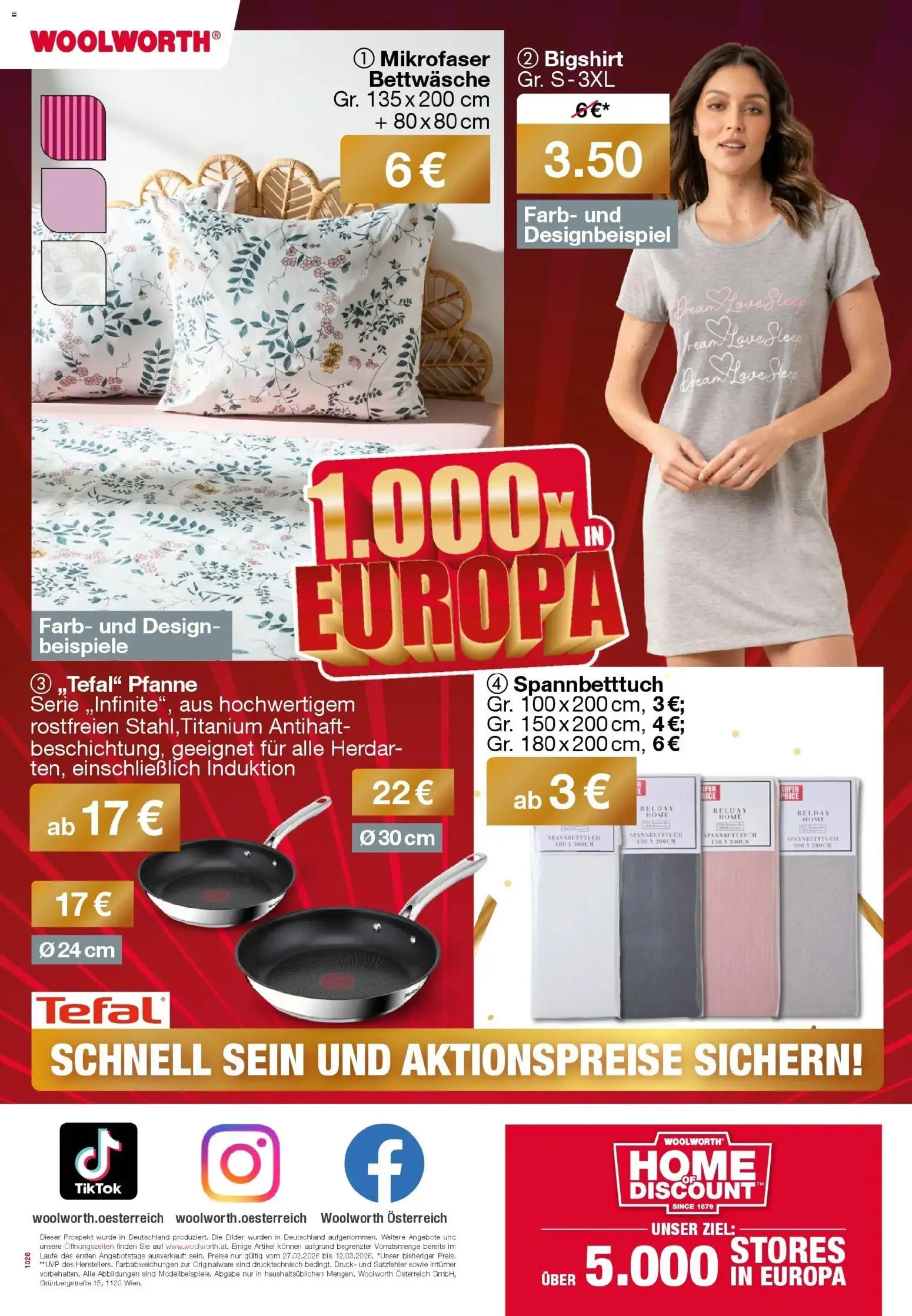 Woolworth Wir feiern 1.000x in Europa! gültig ab 27.02.2026 | Seite: 8