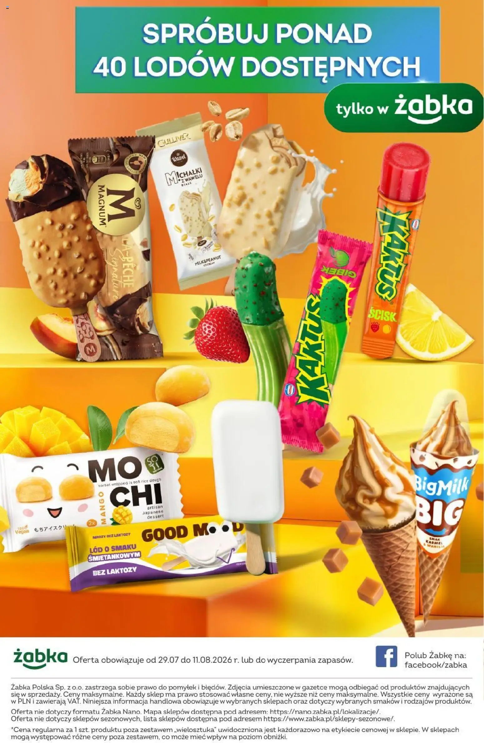 Żabka gazetka - Katalog lodowy od 29.07.2026 | Strona: 20
