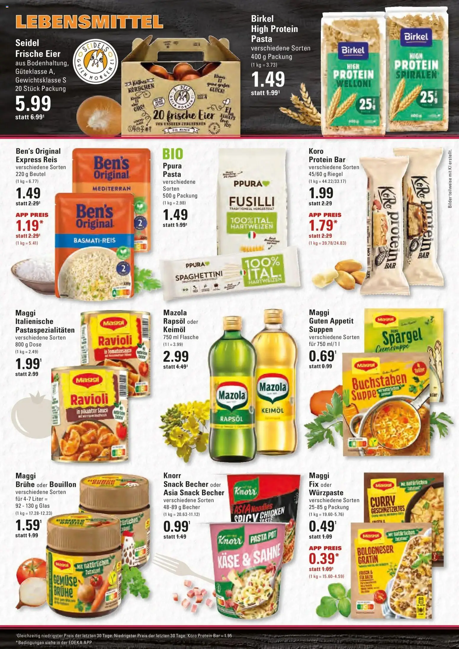 Edeka Prospekt Hamburg (ab 12.10.2026) » Angebote Online | Seite: 12 | Produkte: Maggi, Rapsöl, Bilder, Gemüse