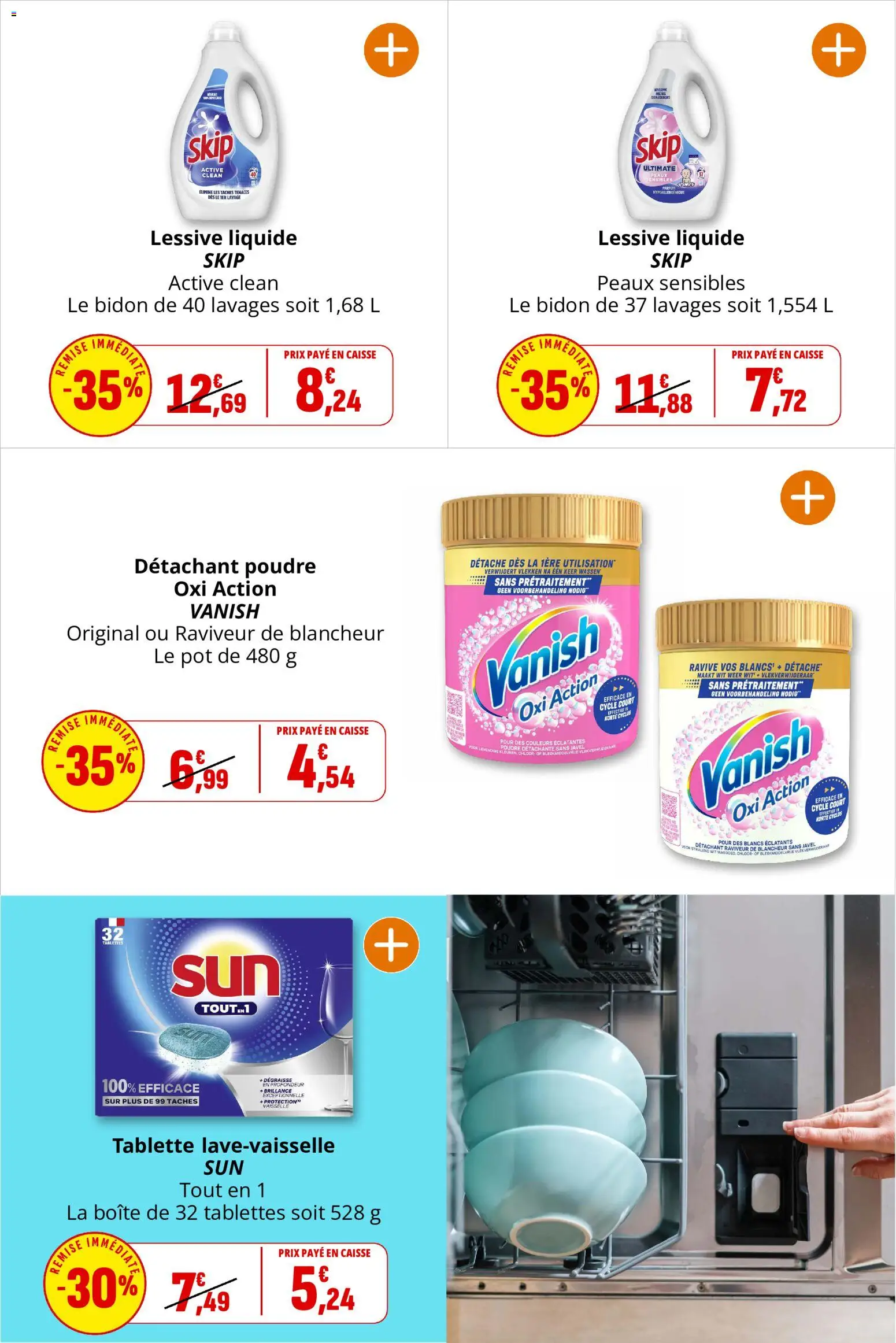 {H1} | Page: 41 | Produits: Vaisselle, Lessive Liquide, Lessive, Skip