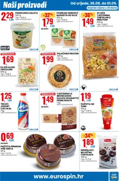 PALAČINKE PROTEIN, 360 g - Pregled kataloga iz trgovine Eurospin, vrijedi od 26.08.2026 | Stranica: 11