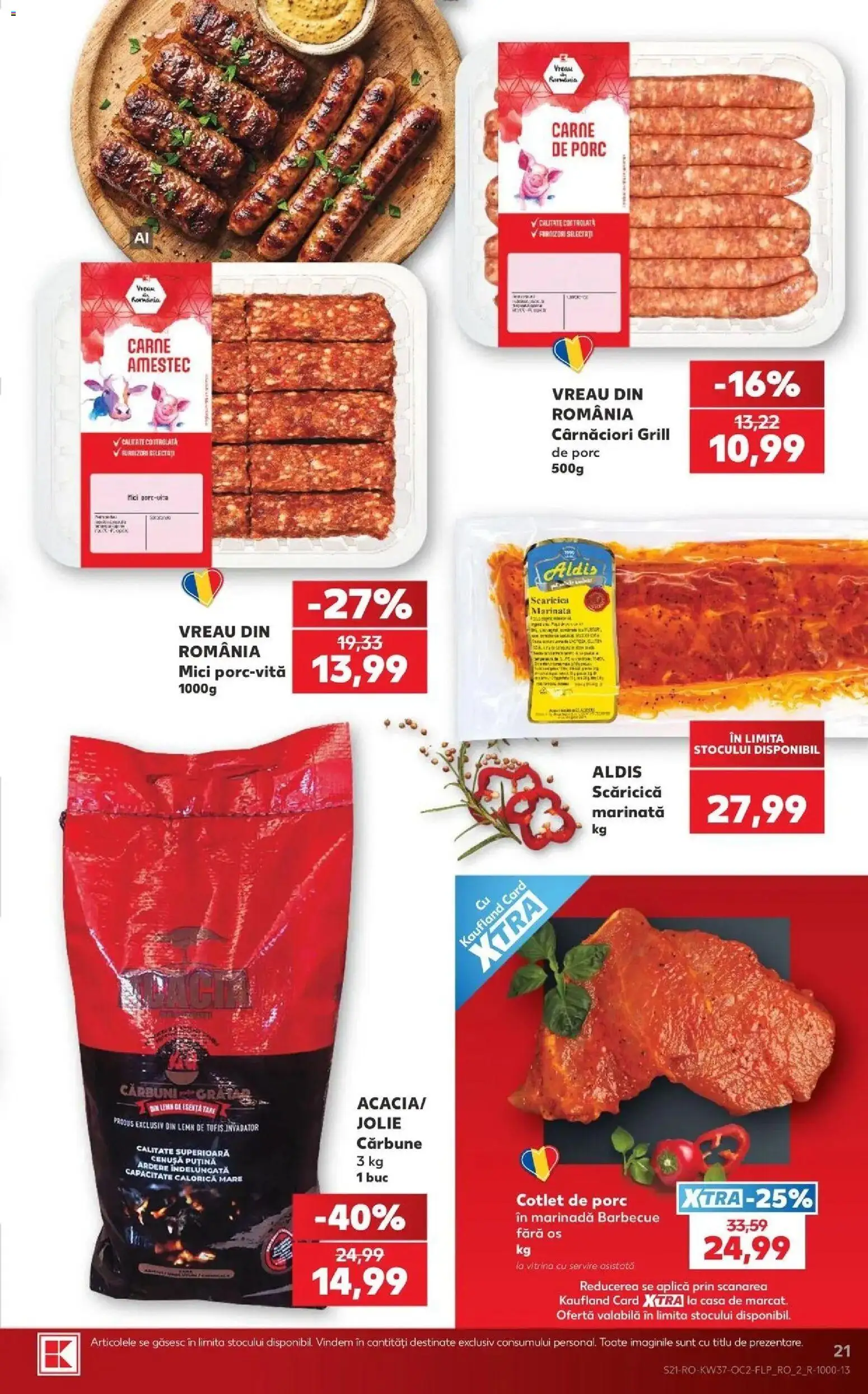 Kaufland Baia Mare 09.09.2026 - Revista si Oferta | Pagină: 21 | Produse: Aplică, Cotlet, Grătar, Carne De Porc