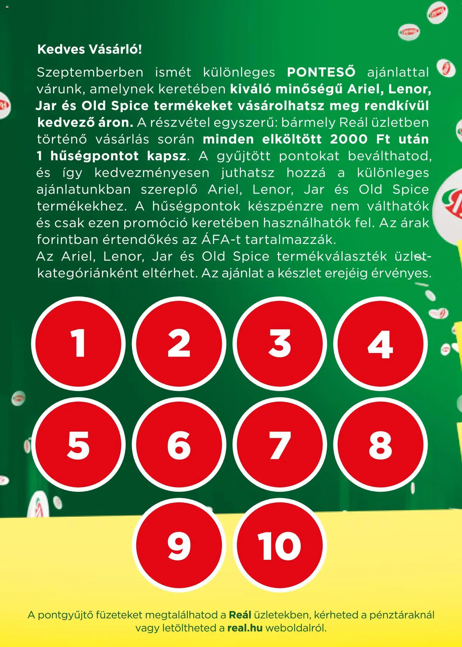 Reál akciós ujság - amely érvényes a következő dátumtól: 2026.09.02. | Oldal: 1 | Termékek: Old spice, Jar