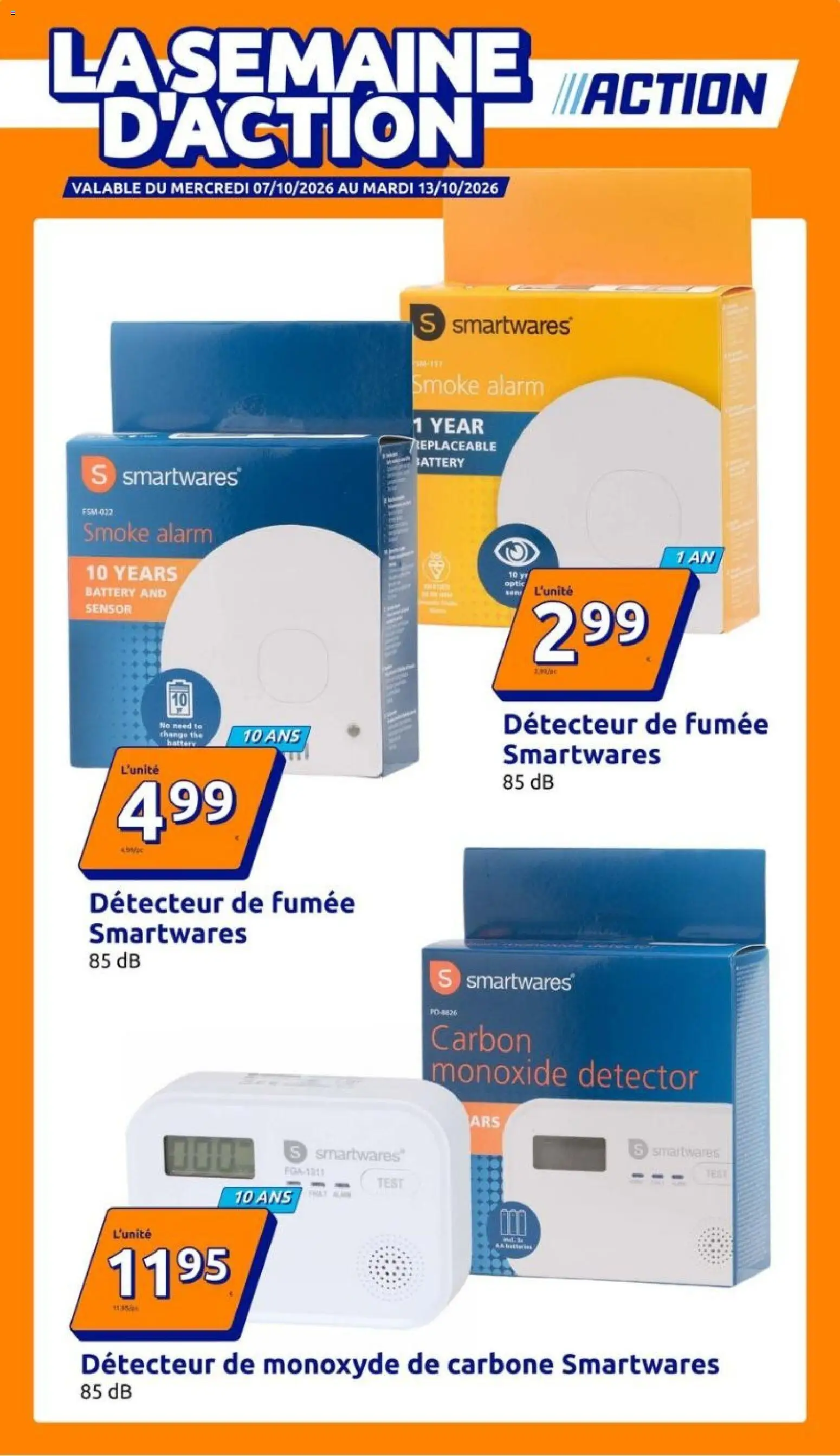 {H1} | Page: 1 | Produits: Détecteur de fumée, Detecteur de monoxyde de carbone, Thé