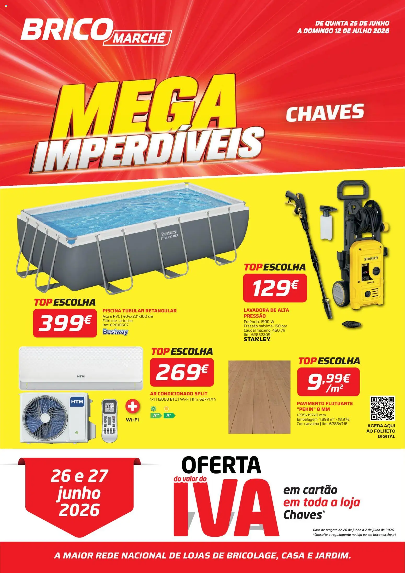 BricoMarché - Mega Imperdíveis - Chaves │ válido de 25/06/2026 | Página: 1