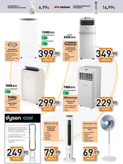 Anteprima del volantino Unieuro volantino valido a partire dal 18/06/2026 | Pagina: 28 | Prodotti: Ventilatore, Condizionatore, Dyson, Condizionatore portatile