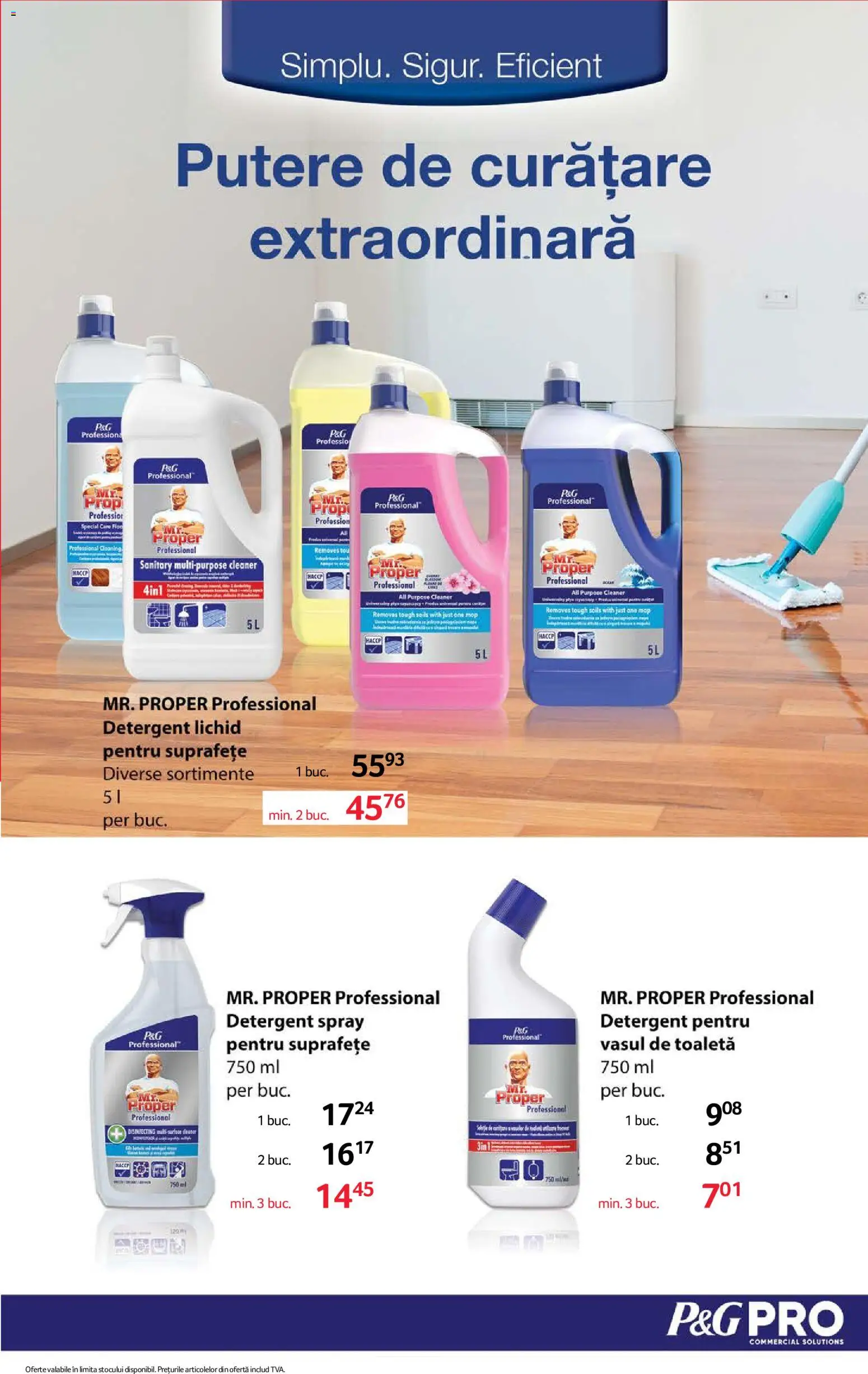 Noul catalog Selgros – valabil de la 07.08.2026 | Pagină: 27 | Produse: Mop, Toaletă, Detergent