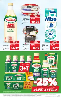 Ofertele Kaufland valabile de la 17.06.2026 | Pagină: 21 | Produse: Şerit ödül, Çift taraflı üst, Cașcaval, Kefir