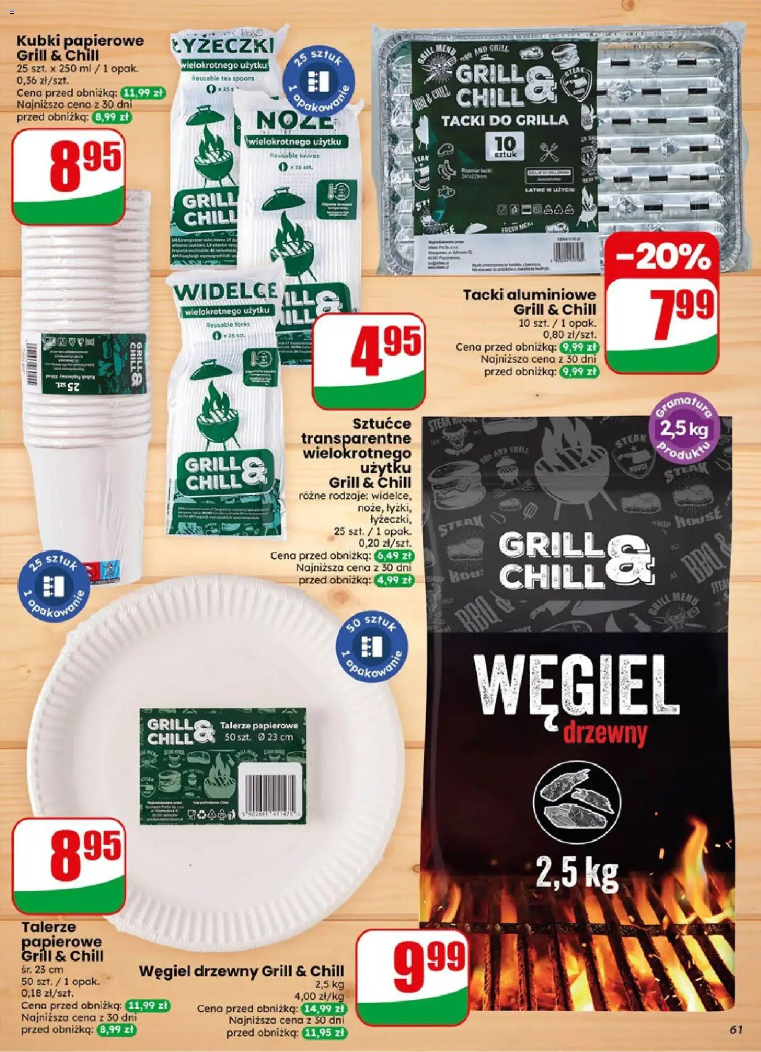 Dino gazetka od 13.05.2026 | Strona: 61 | Produkty: Grill, Talerze, Sztućce