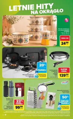 Pogląd oferty "Carrefour gazetka - Ostatnie sztuki i letnie hity" - ważna od 27.07.2026 | Strona: 10 | Produkty: Karta, Garnek, Tefal
