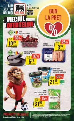 Ofertele Mega Image valabile de la 25.06.2026