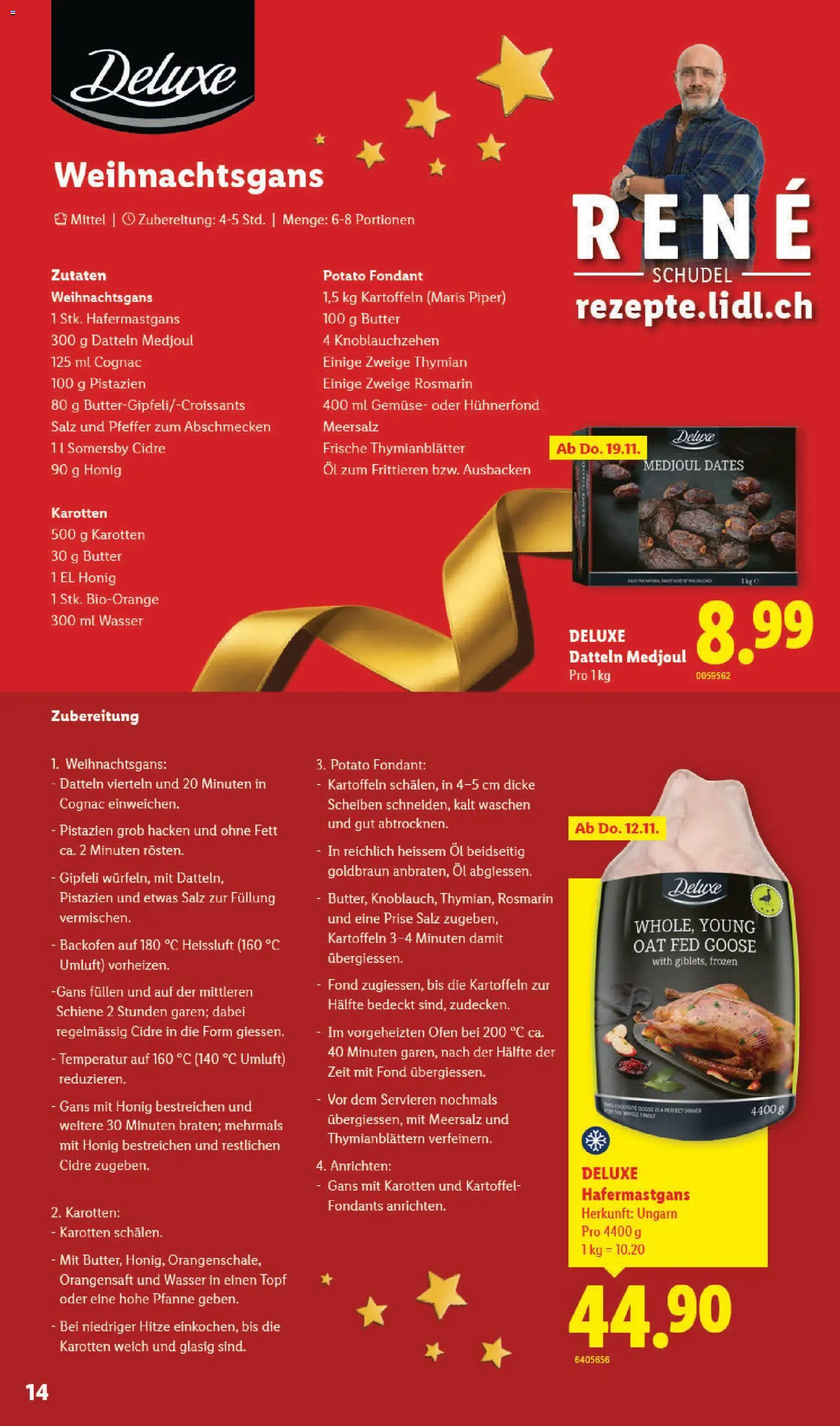 Lidl aktionen Festliche Spezialitäten – gültig ab 29.10.2026 | Seite: 14