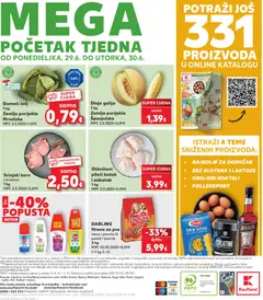 Kaufland - Split-Ravne njive - Pregled kataloga iz trgovine Kaufland, vrijedi od 24.06.2026 | Stranica: 32 | Proizvodi: Kokteli, Meso, Povrće, Barilla