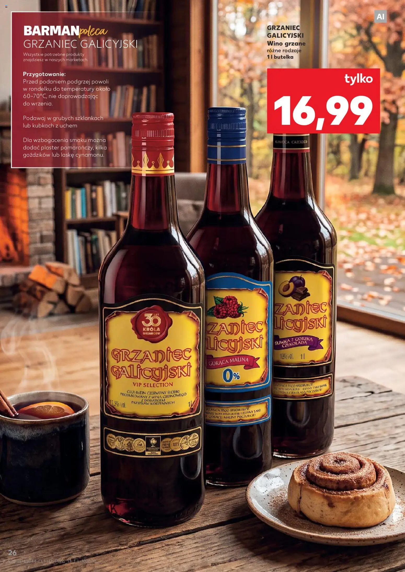 Kaufland Polsko leták - Barek od 29.10.2026 | Strana: 26 | Produkty: Maliny
