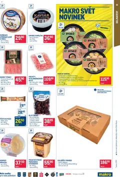 Náhled letáku Makro leták - Pro milovníky jídla od 03.06.2026 | Strana: 15 | Produkty: Kaviár, Hummus, Těsto na pizzu, Těsto